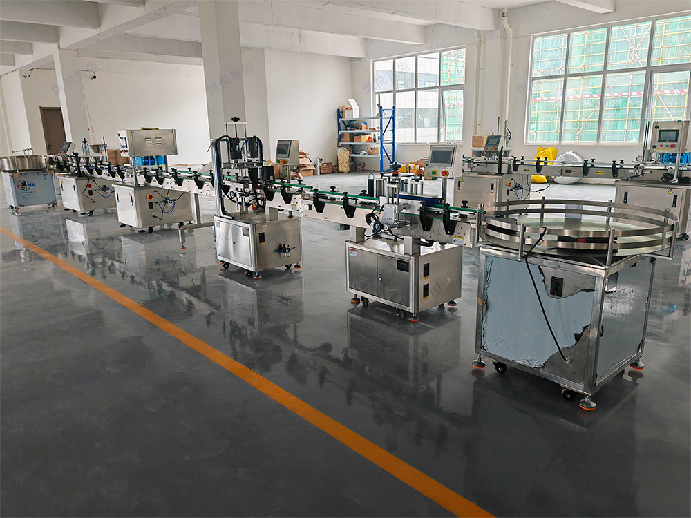 瓶装颗粒灌装机生产线